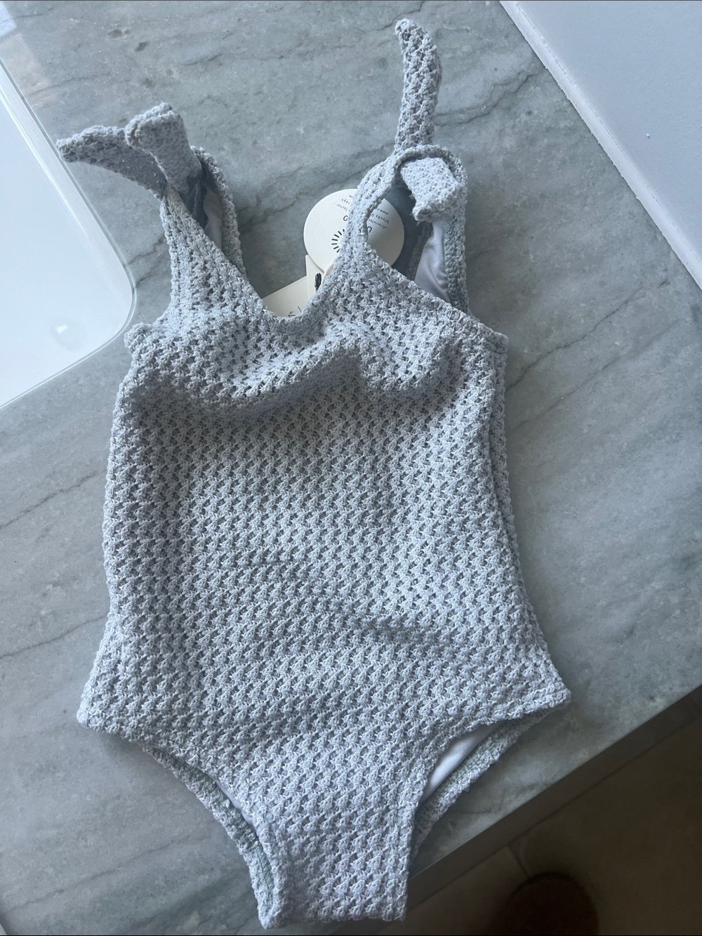 NWT Rylie + Cru girls One-Piece Swimsuit 12-18 months